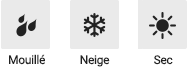 Nass, Schnee