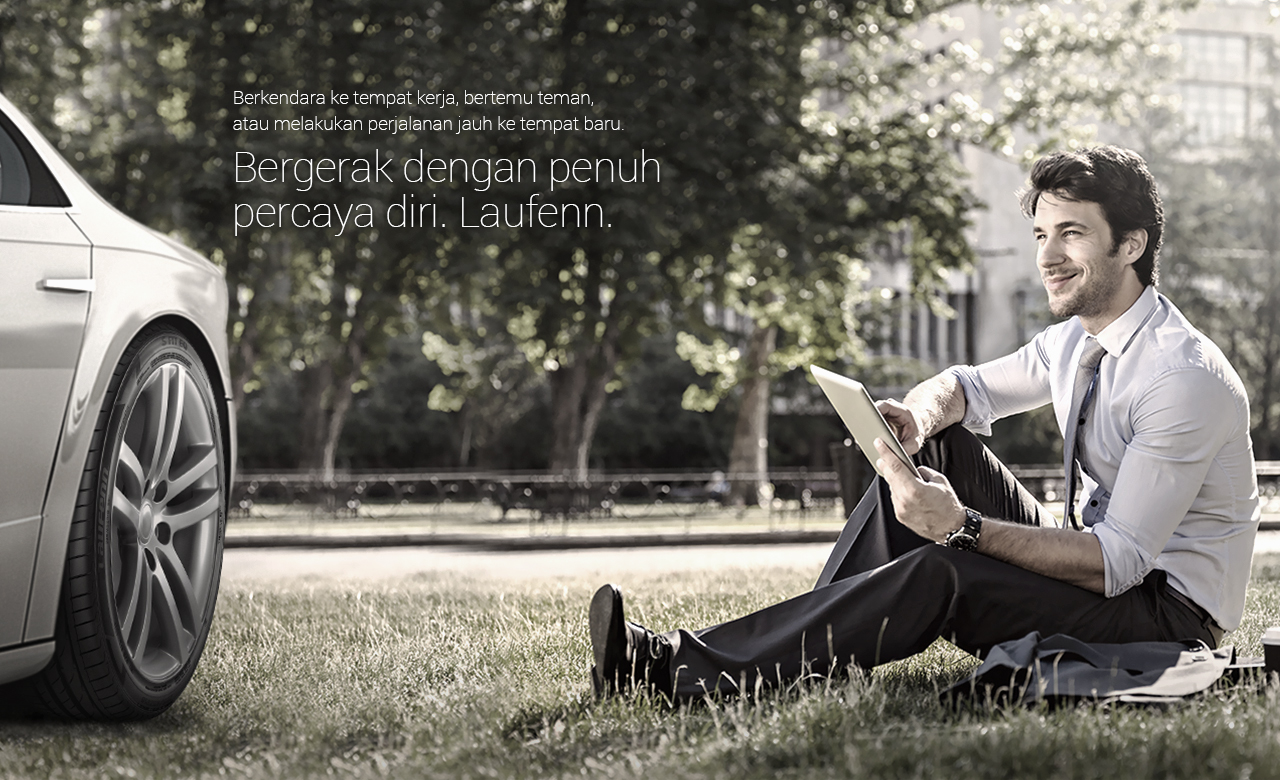 Bergerak dengan penuh percaya diri. Laufenn.