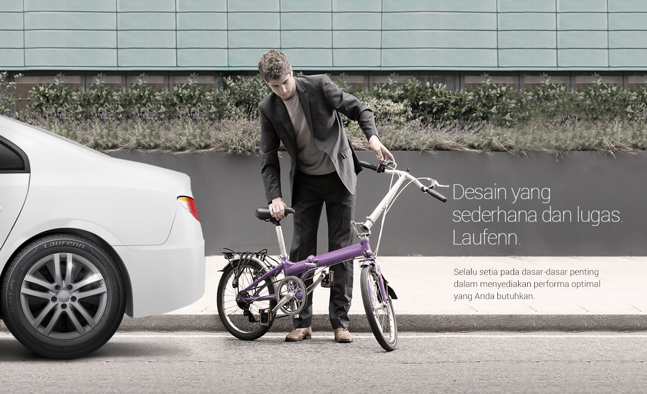 Desain yang sederhana dan lugas. Laufenn.