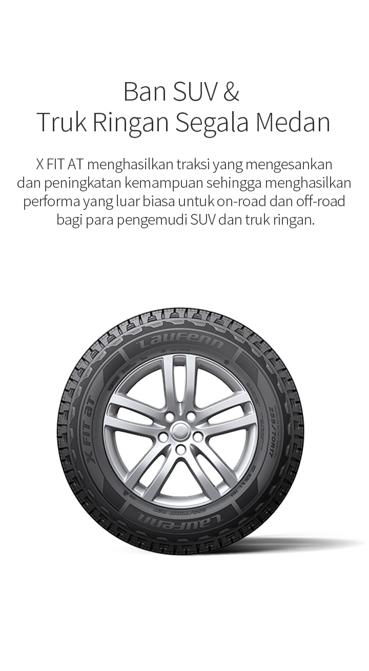 Ban SUV & Truk Ringan Segala Medan