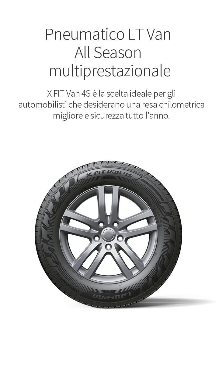Pneumatico LT Van All Season multiprestazionale