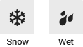 Snow, Wet